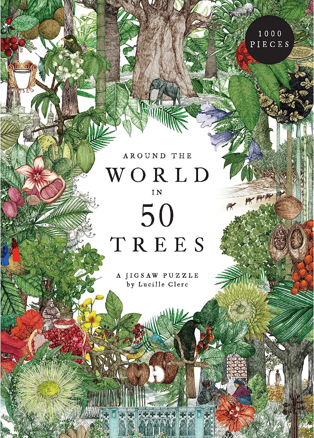 Around the World in 50 Trees (1000pcs)