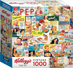 Vintage Kellogg's - Cereal Ads (1000pcs)