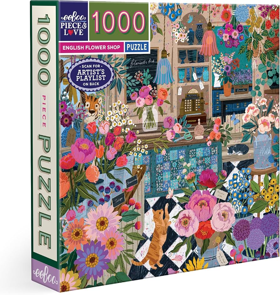 English Flower Shop (1000pcs)