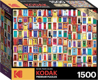 Kodak - Collage of Ancient Colorful Doors From Around the World (1500pcs)