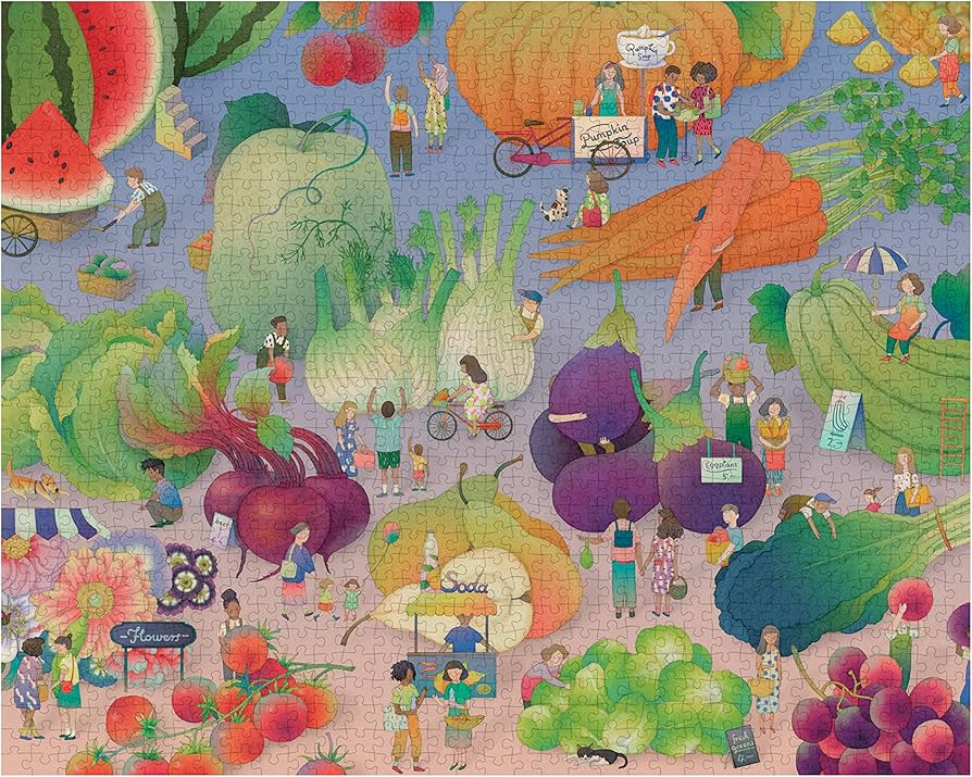 At The Farmer's Market (1000pcs)