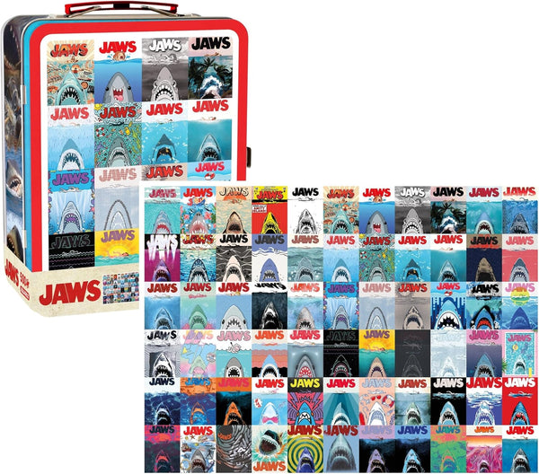 Jaws Fun Buy Jaws fun box - 50th anniversary (tin) (500pcs) Puzzle | Jigsaw Jungle