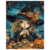 Halloween Pumpkin Girl (1000pcs)