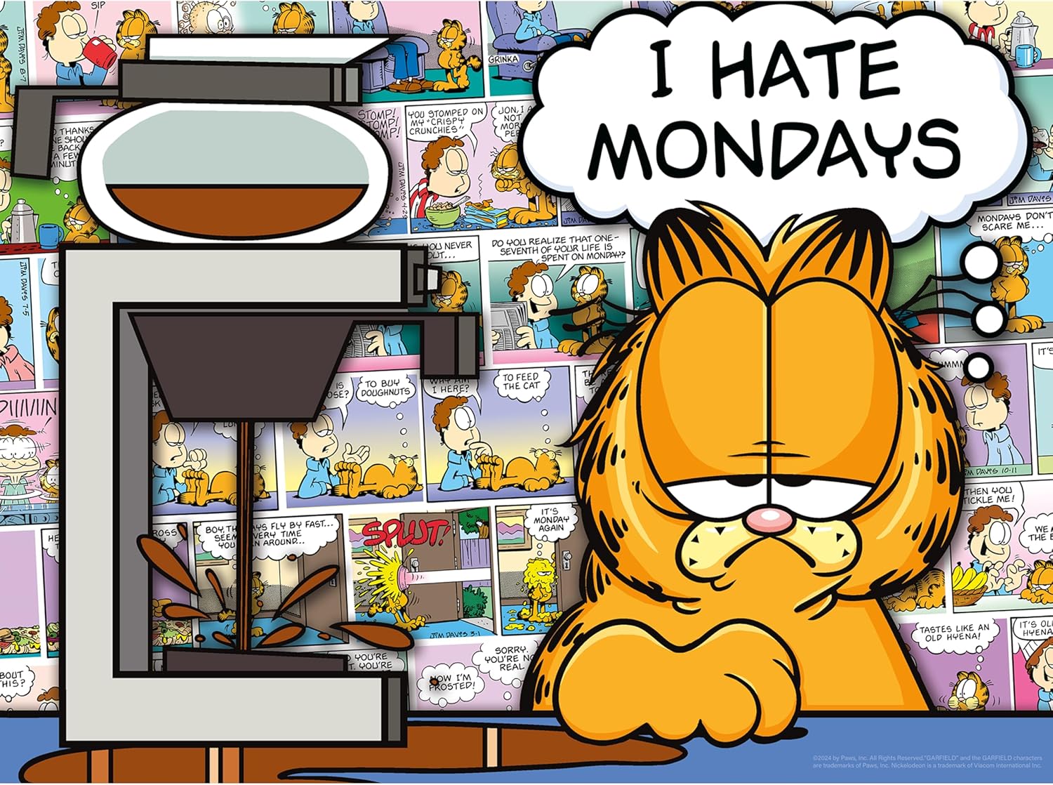 Garfield - I Hate Mondays (500pcs)