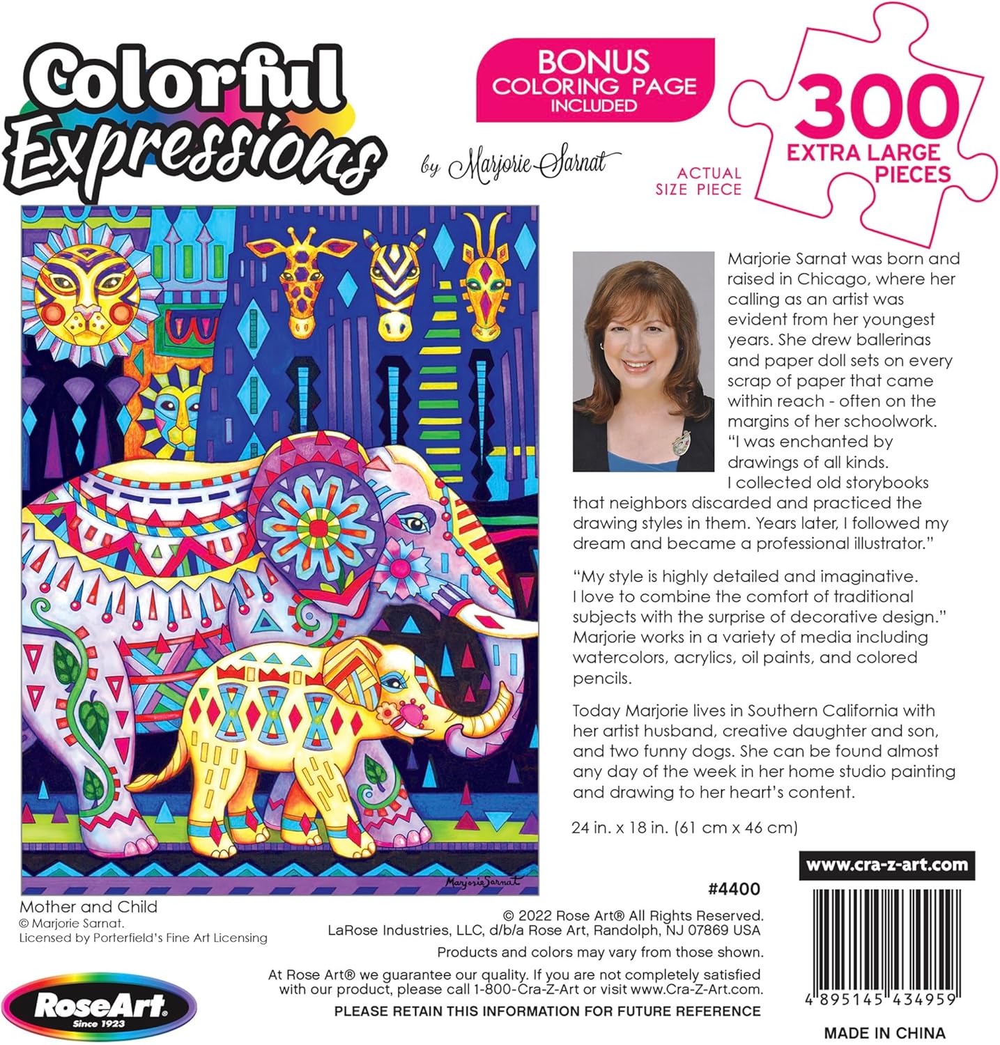 Colorful Expressions - Mother and Child (300 XL)