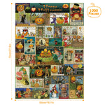 PFG Vintage Halloween Cartes postales (utilisation / utilisée - puzzles pour de bon)