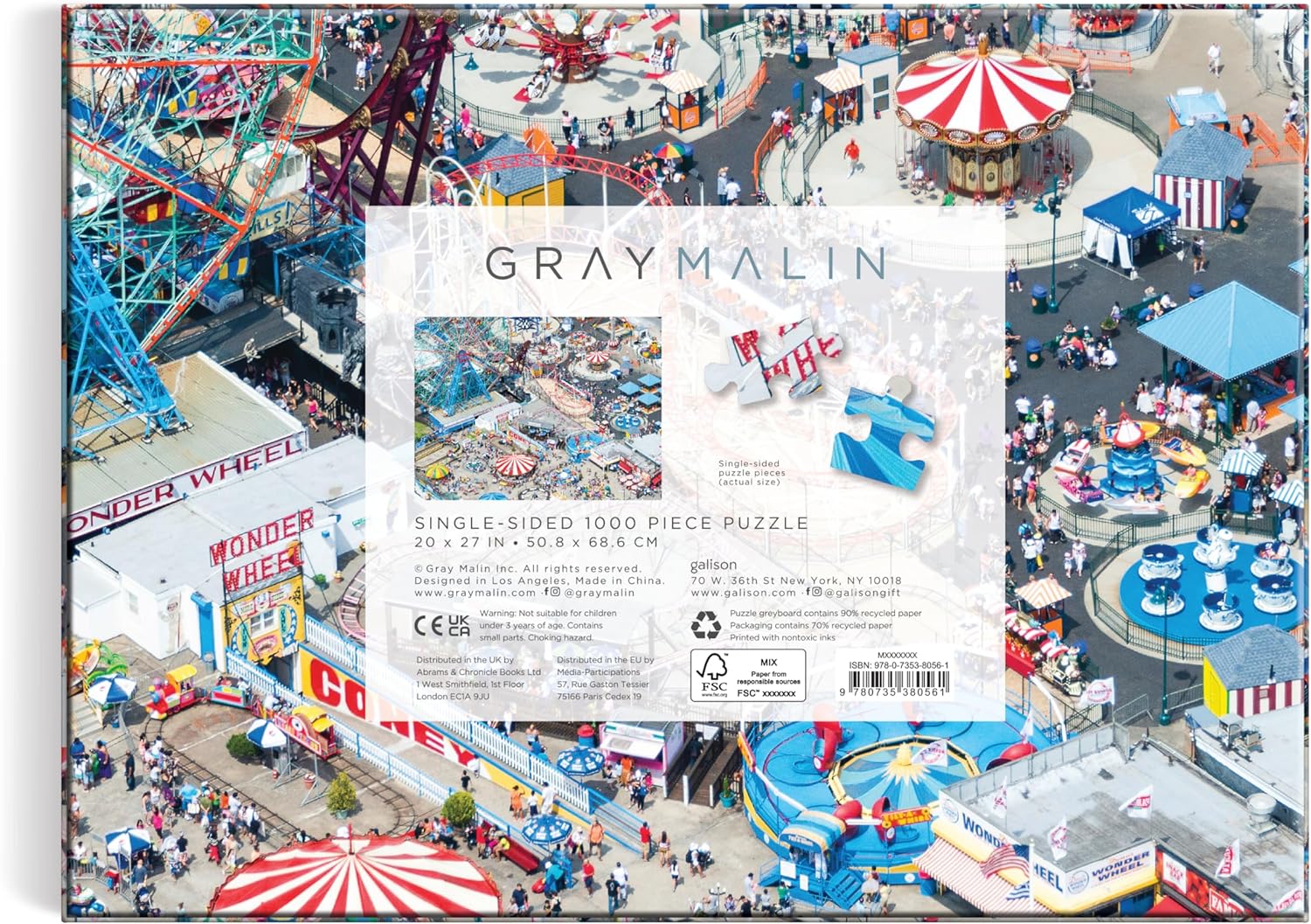 Grey Malin - Coney Island (1000pcs)