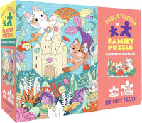 Purrmaid Paradise - Posit it Sether Family Puzzle (60pcs)