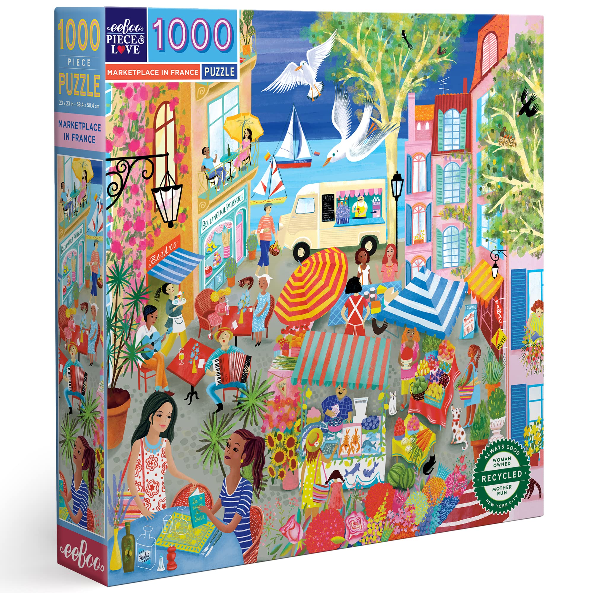 Marketplace in France (1000pcs)