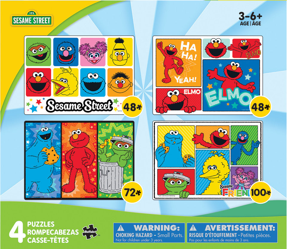 Sesame Street 4-in-1 Multipack