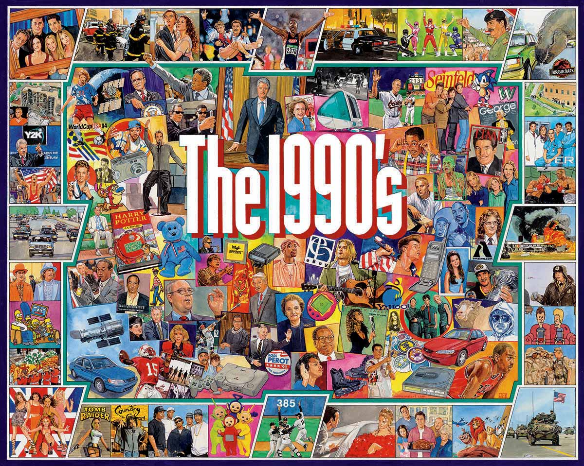 PFG The Nineties (The 1990's), James Mellett (Usage/Used - PUZZLES FOR GOOD)