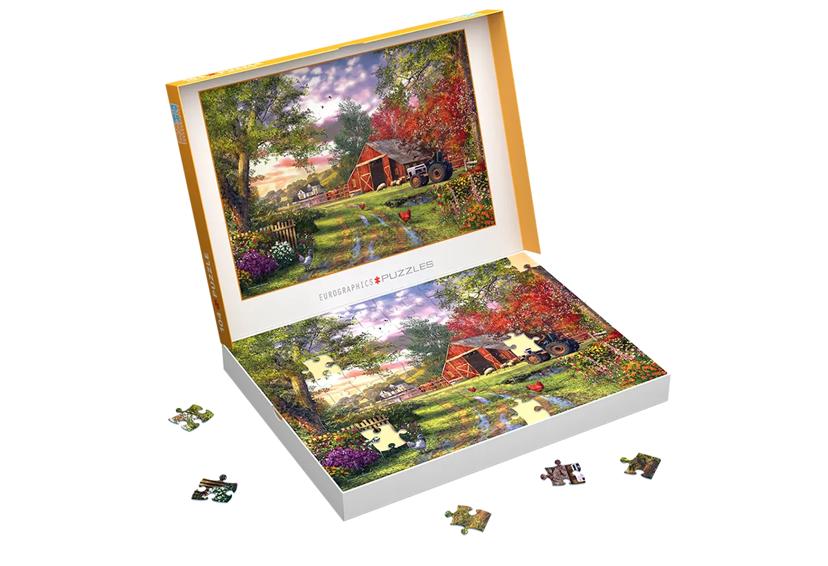 Evening at the Barnyard, Dominic Davison (104pcs)