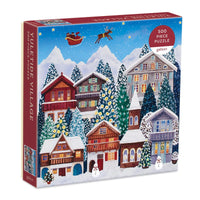 PFG YULETIDE VILLAGE (500PCS) (Utilisation / Utilisé - Puzzles pour de bon)