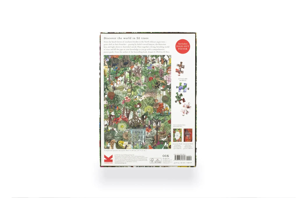 Around the World in 50 Trees (1000pcs)