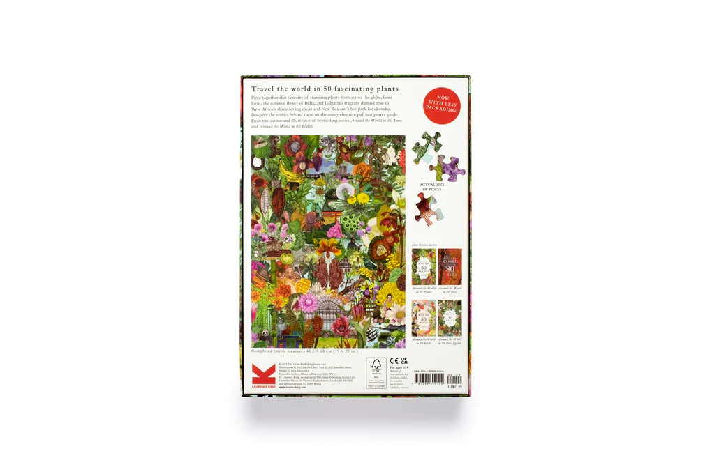 Around the World in 50 Plants (1000pcs)