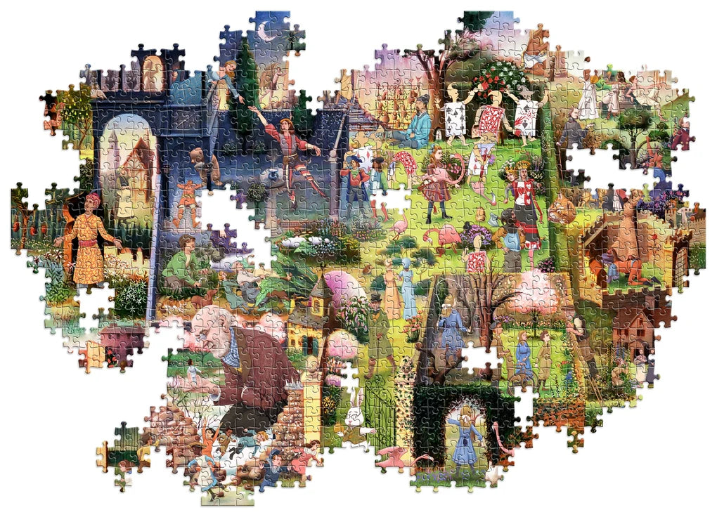 Le jardin d'un amoureux des livres (1000 pièces)