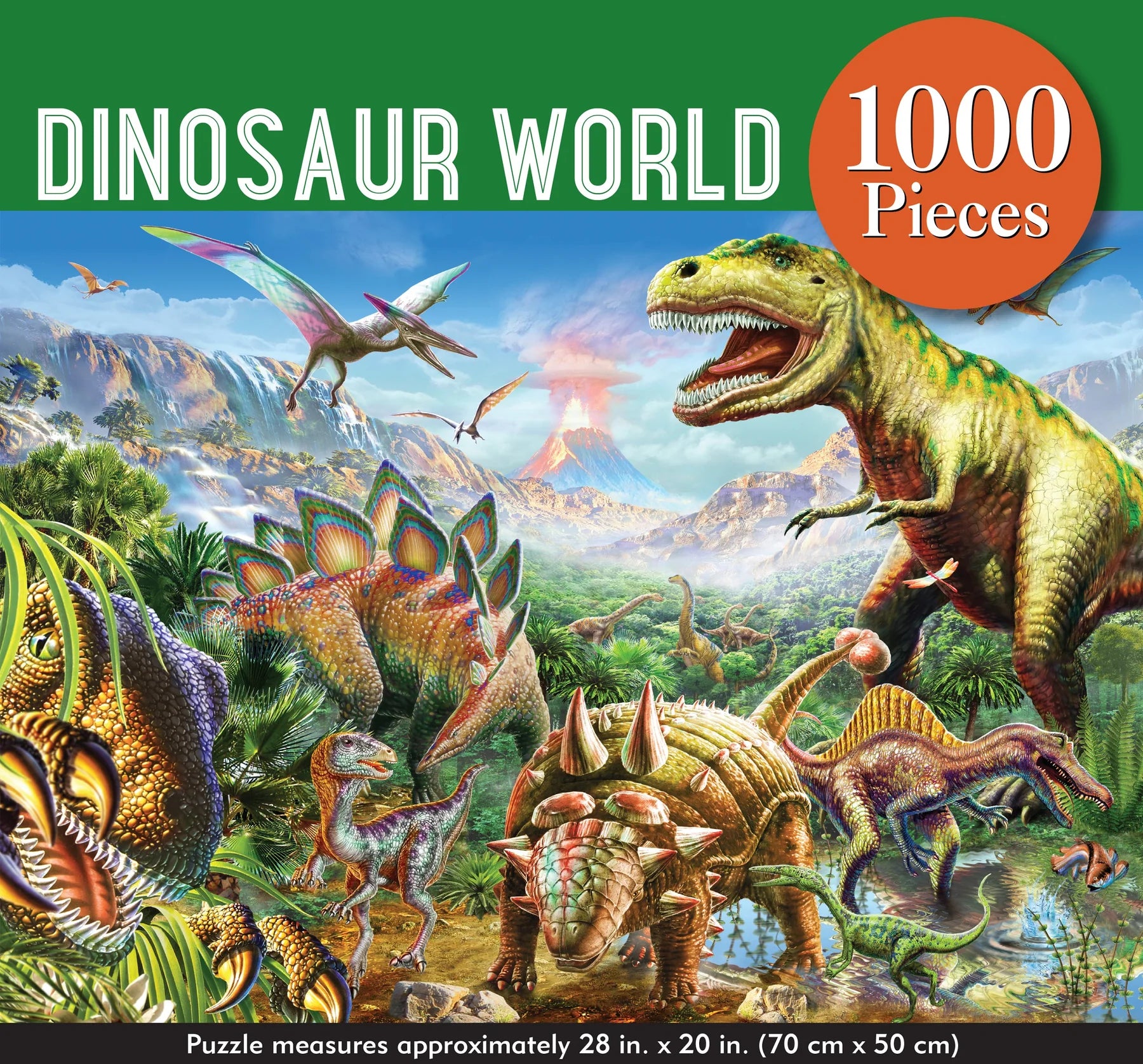 Dinosaur World, Adrian Chesterman (1000pcs)