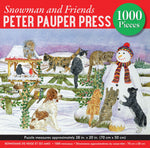 PFG Snowman and Friends (1000pcs) (Usage/Used - PUZZLES FOR GOOD)