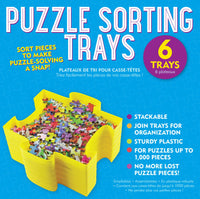 Puzzle Sorting Trays (6 Trays)