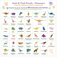 Chercher et trouver - Dinosaures (100pcs)