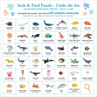 Chercher et trouver - sous la mer (100pcs)
