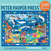 Chercher et trouver - sous la mer (100pcs)