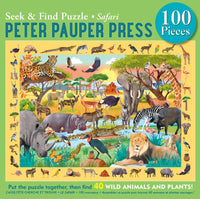 Seek & Find - Safari (100pcs)