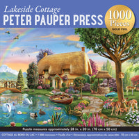 Lakeside Cottage (Gold Foil) (1000pcs)