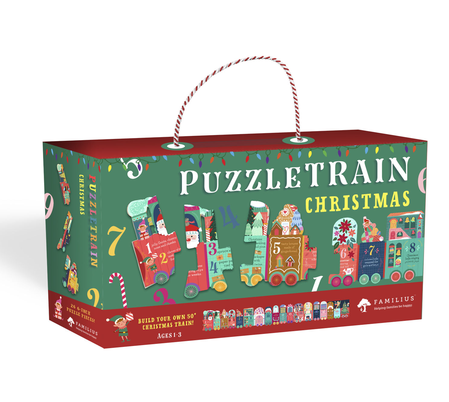 Christmas Puzzle Train (26pcs)
