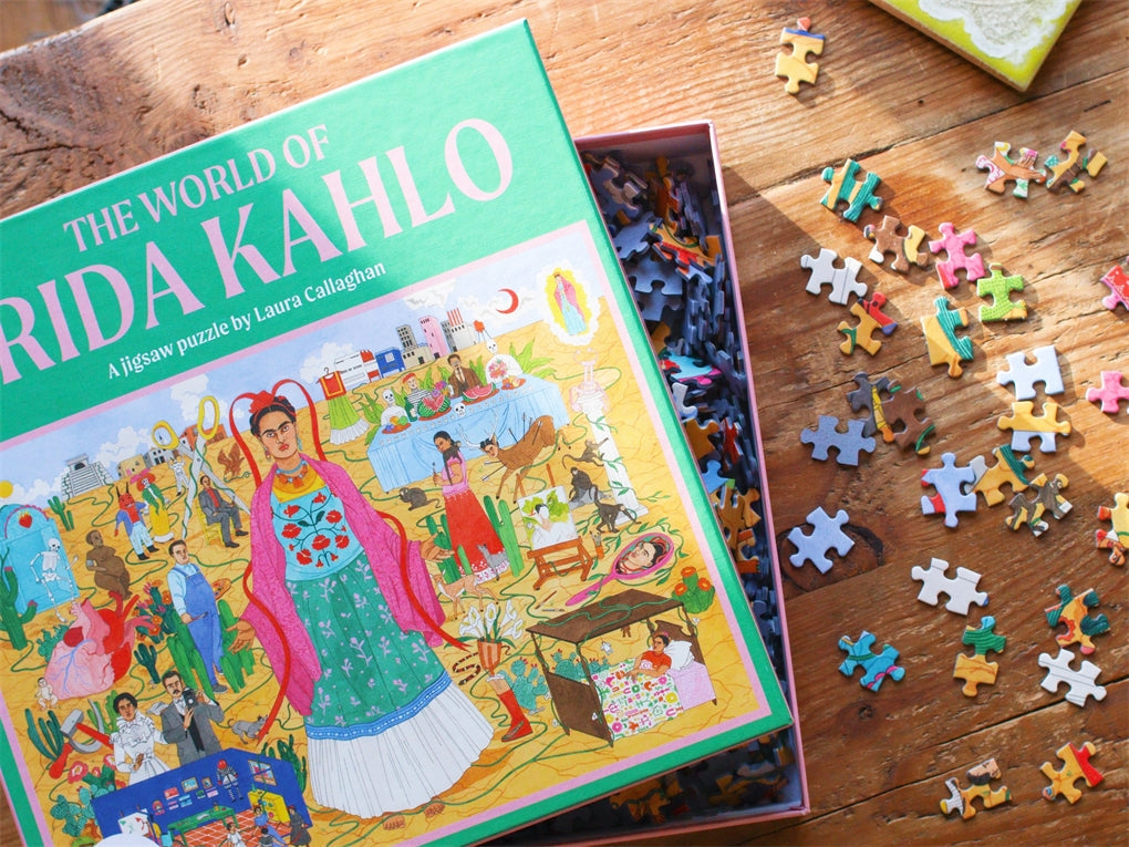 Buy The world of frida kahlo, laura callaghan (1000pcs) Puzzle Jigsaw