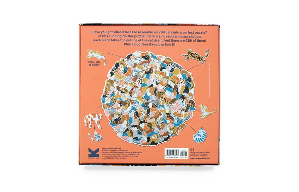 299 chats (et un chien) (300pcs)