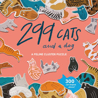PFG 299 CATS ... & un chien (300pcs) (utilisation / utilisée - puzzles pour de bon)