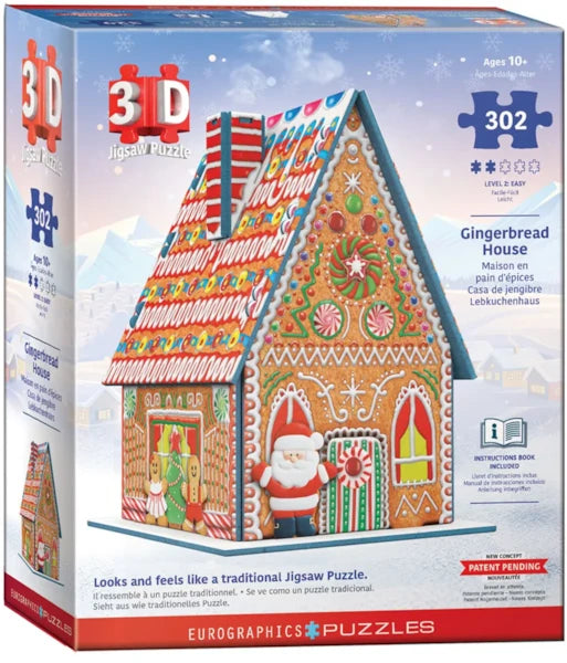 3D Gingerbread House