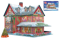 Maison de Noël 3d