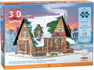 3D Log Cabin