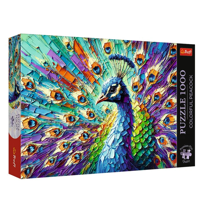 Colourful Peacock (1000pcs)