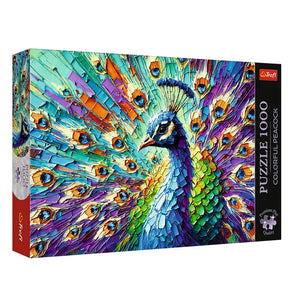 Colourful Peacock (1000pcs)