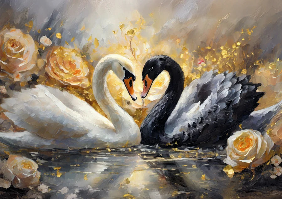Beautiful Swans (1000pcs)