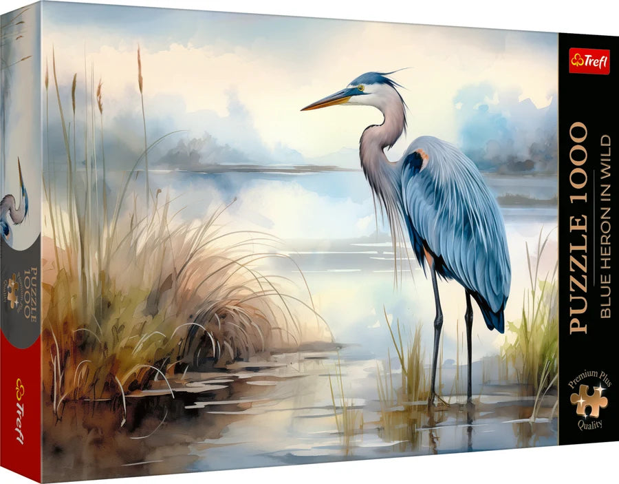 Blue Heron in the Wild (1000pcs)
