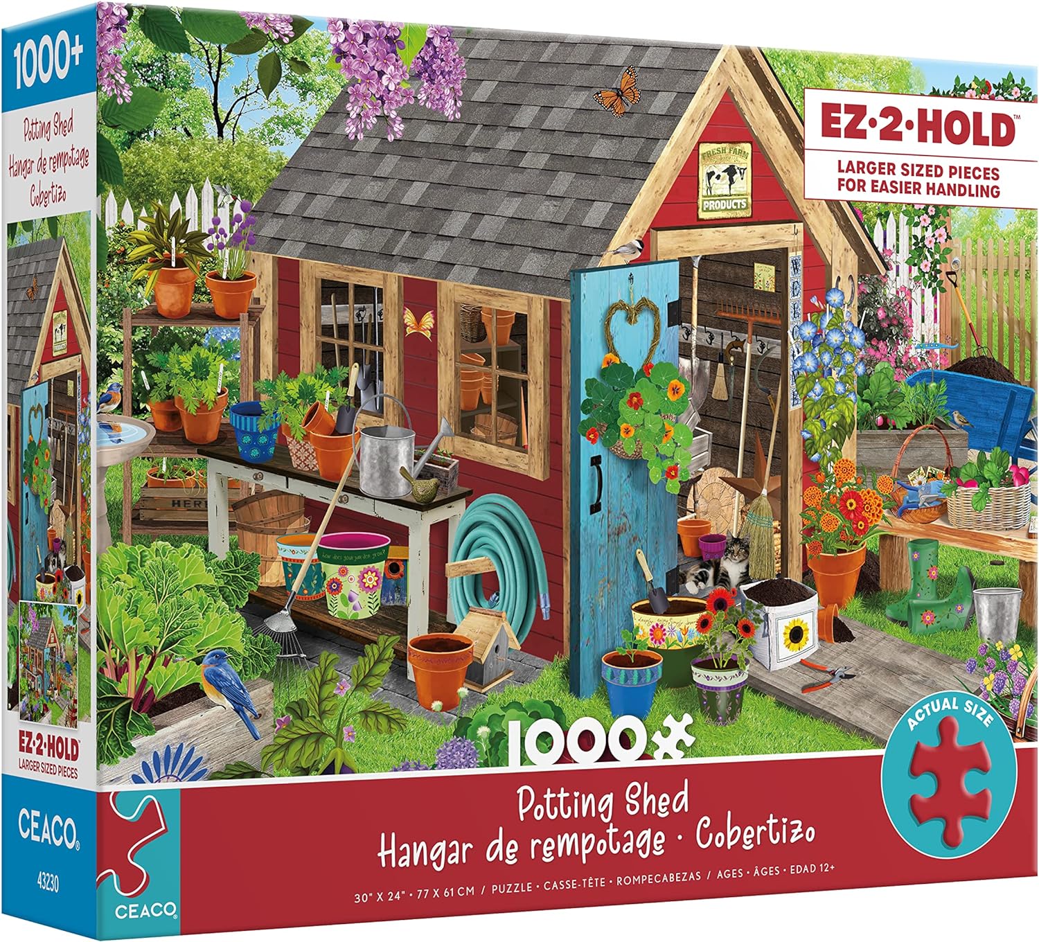 Potting Shed, Tracy Flickinger (1000pcs) (EZ-2-HOLD)