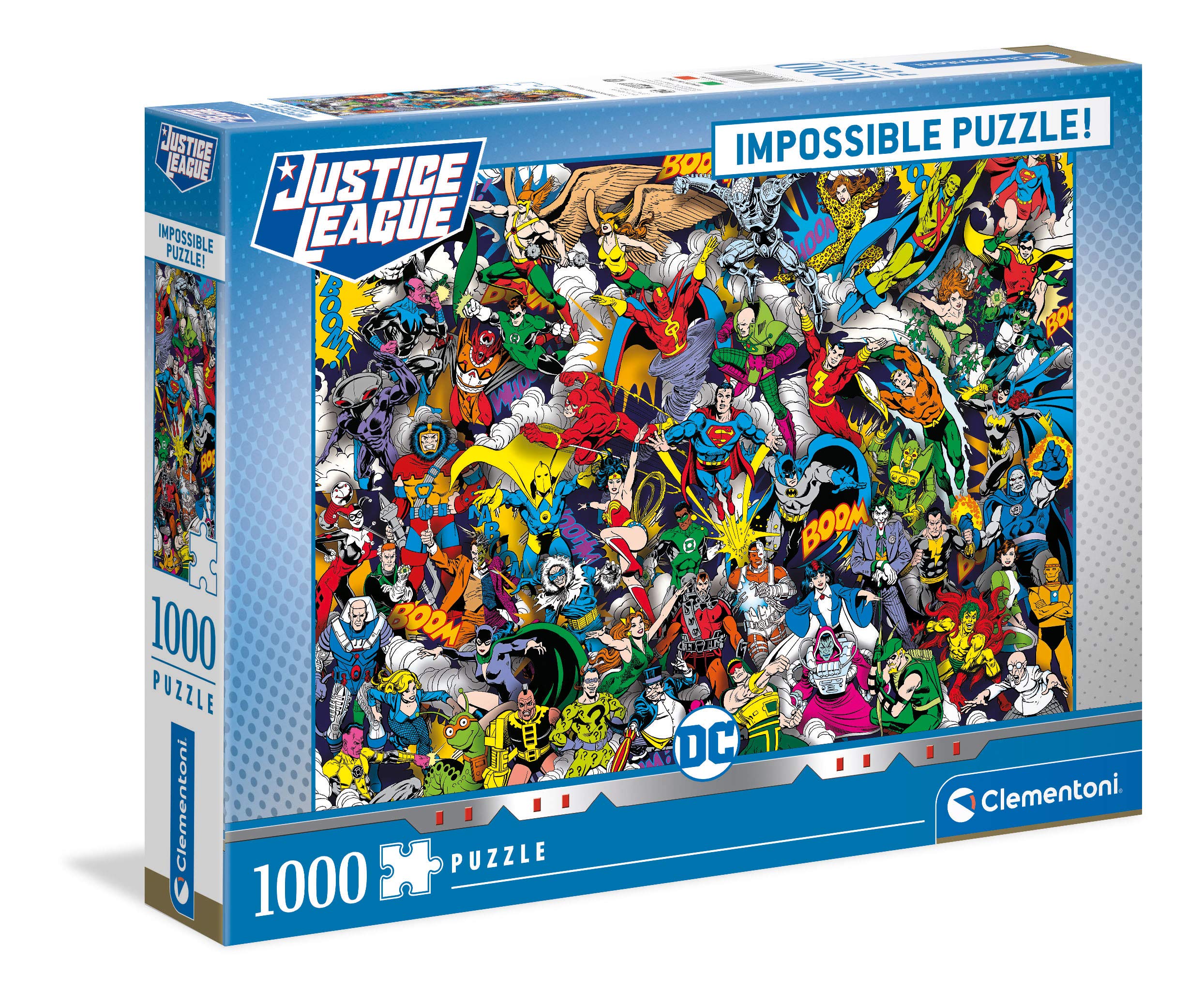 PFG DC Justice League - Puzzle impossible (1000 pièces) (Occasion - PUZZLES FOR GOOD)