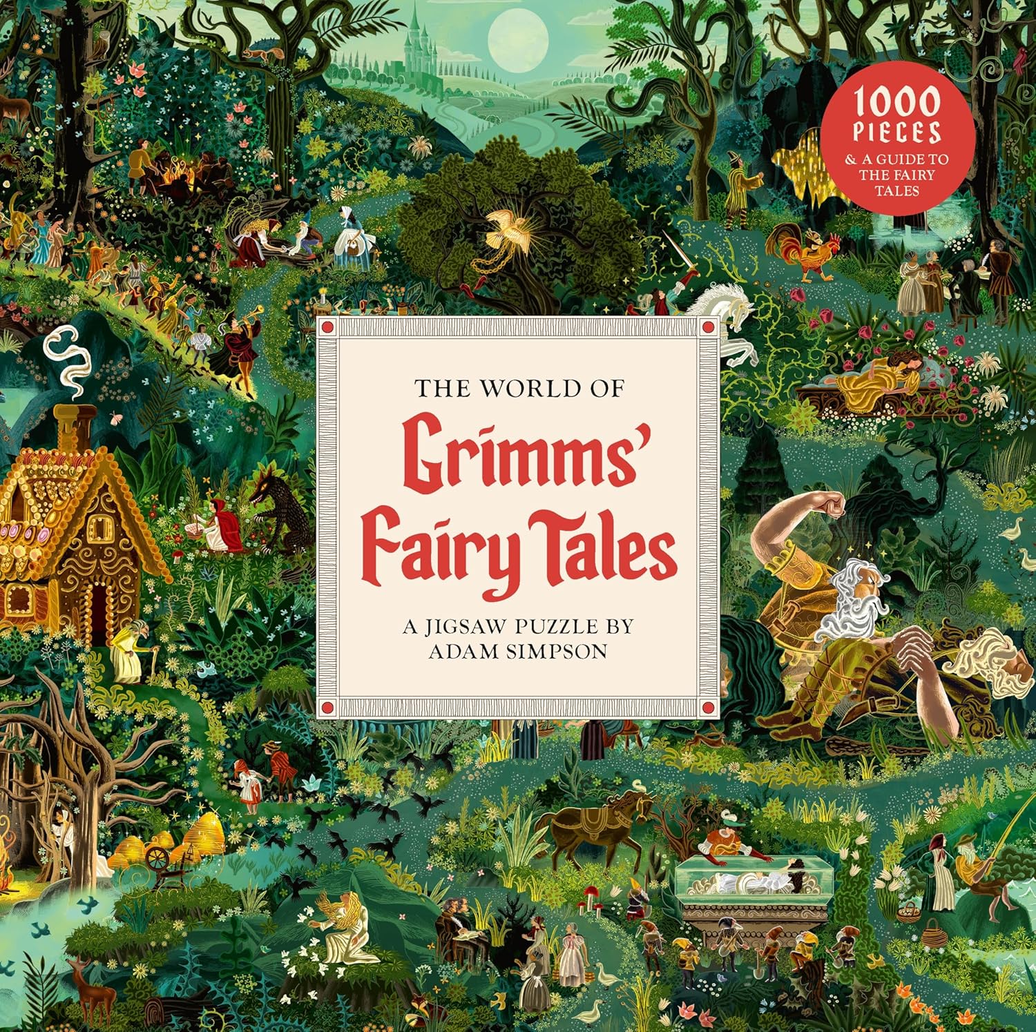 Le monde des contes de Grimm (1000 pièces)