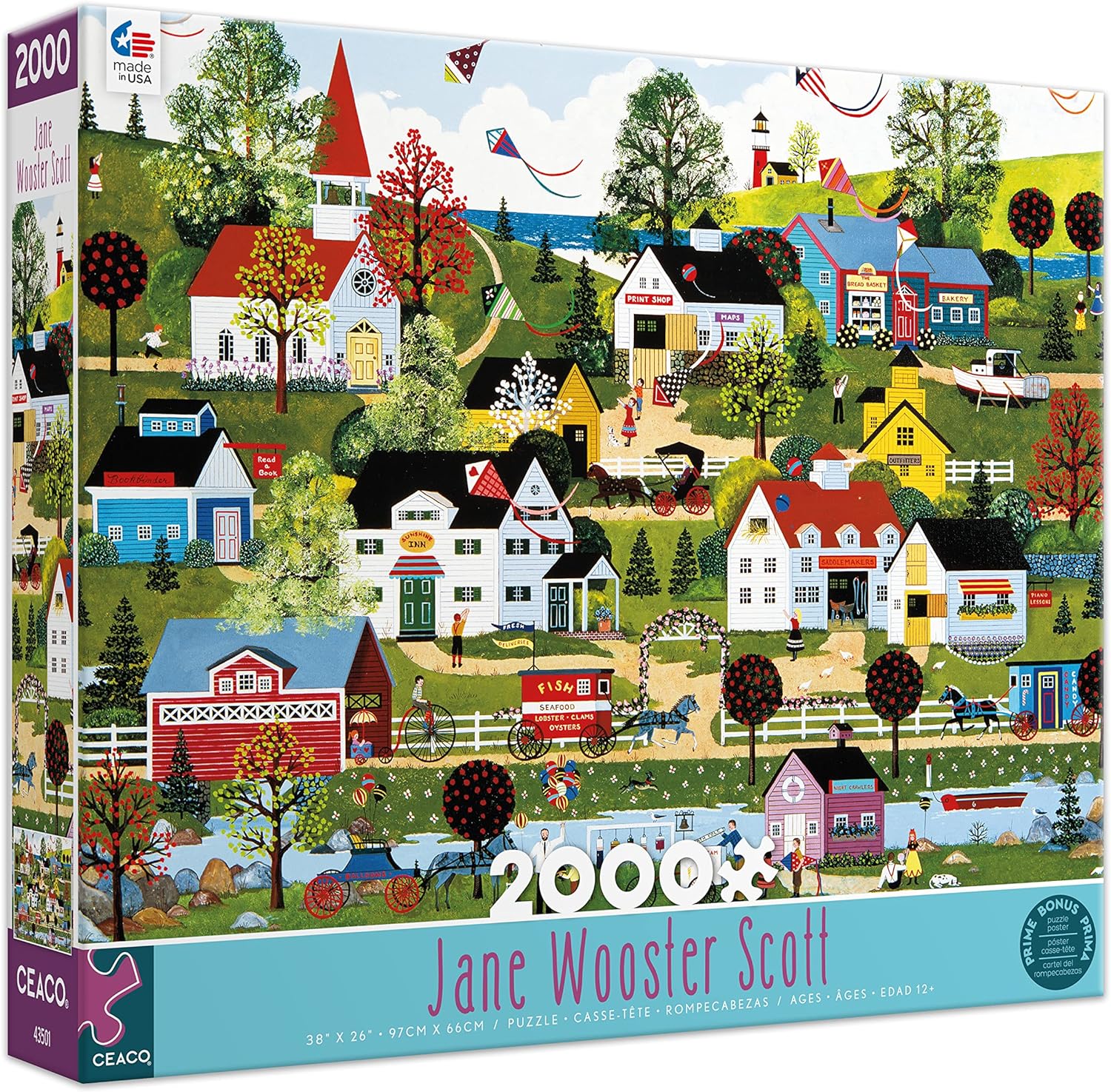 On The Summer Wind, Jane Wooster Scott (2000pcs)