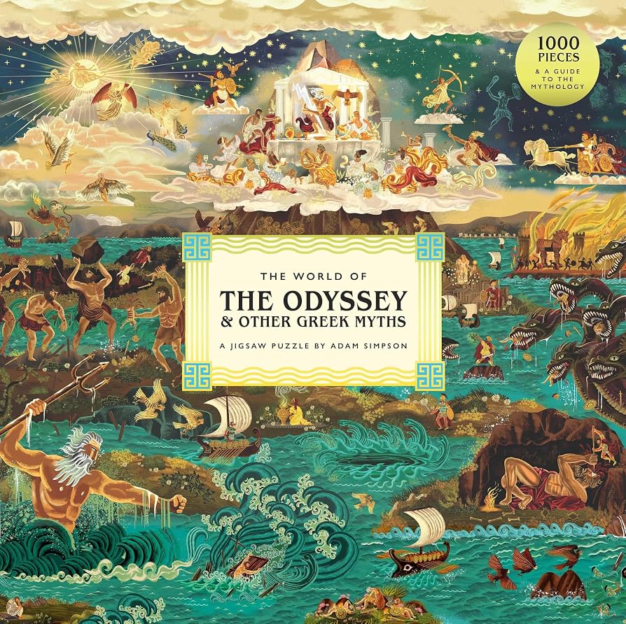 The World of The Odyssey & Other Greek Myths (1000pcs)
