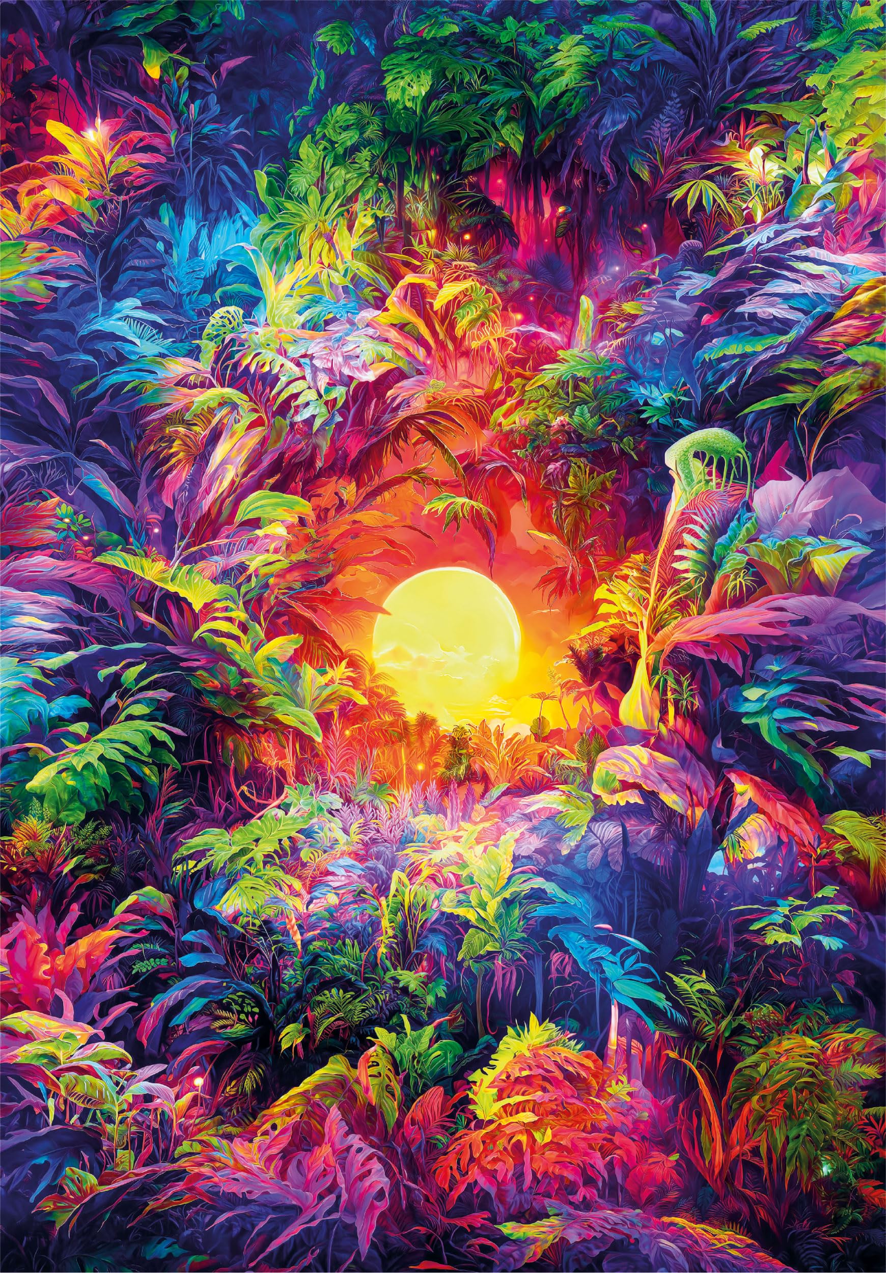 Colorboom - Lever de soleil psychédélique dans la jungle (500 pièces)