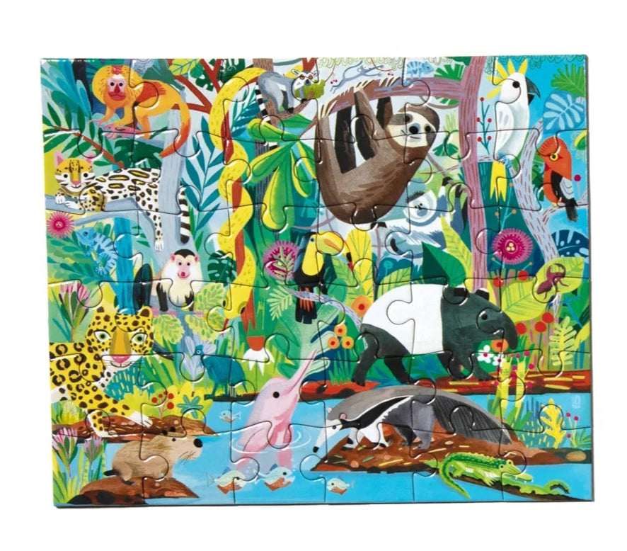 Mini - Habitats sauvages - Forêt tropicale (36 pièces) 