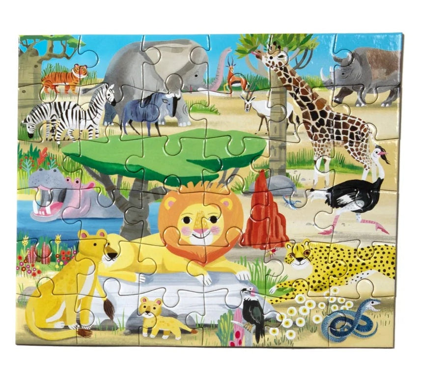 Mini - Habitats sauvages - Savane (36 pièces) 
