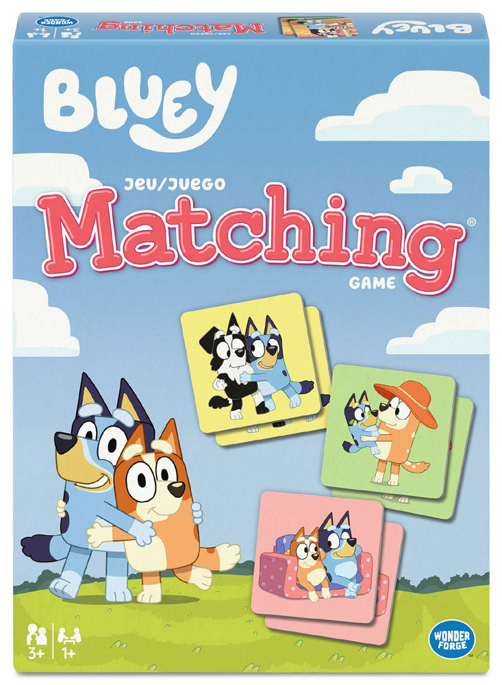 Jeu d'association Bluey® - Trilingue 