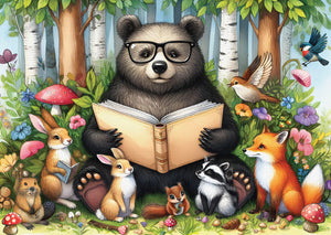Cercle de l'heure du conte de l'ours (1000 pièces)