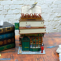 Bin de bureau - Bouc à la librairie (bois)